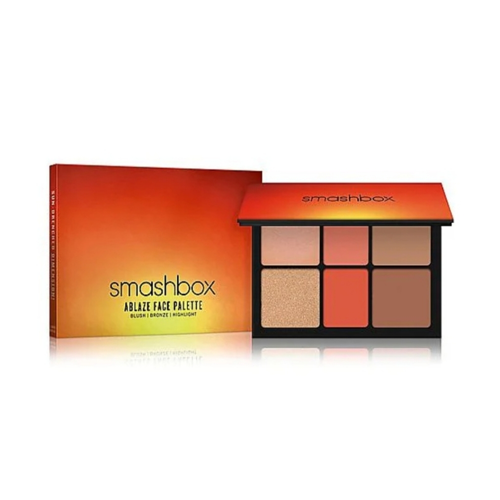 BNIB - Smashbox Ablaze Face Palette - Blush, Bronze & Highlight - DISCONTINUED